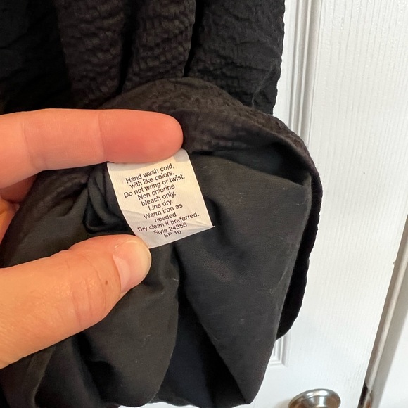 Strapless black jcrew dress - Picture 3 of 5